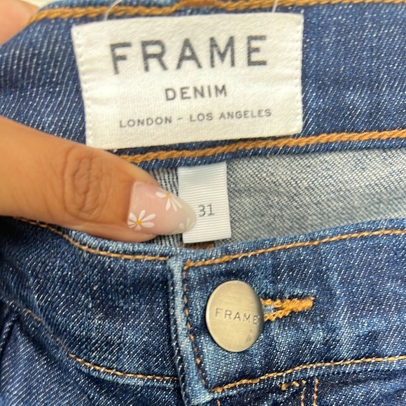 FRAME L’ HOMME STRAIGHT MENS JEANS 31 - Picture 8 of 8